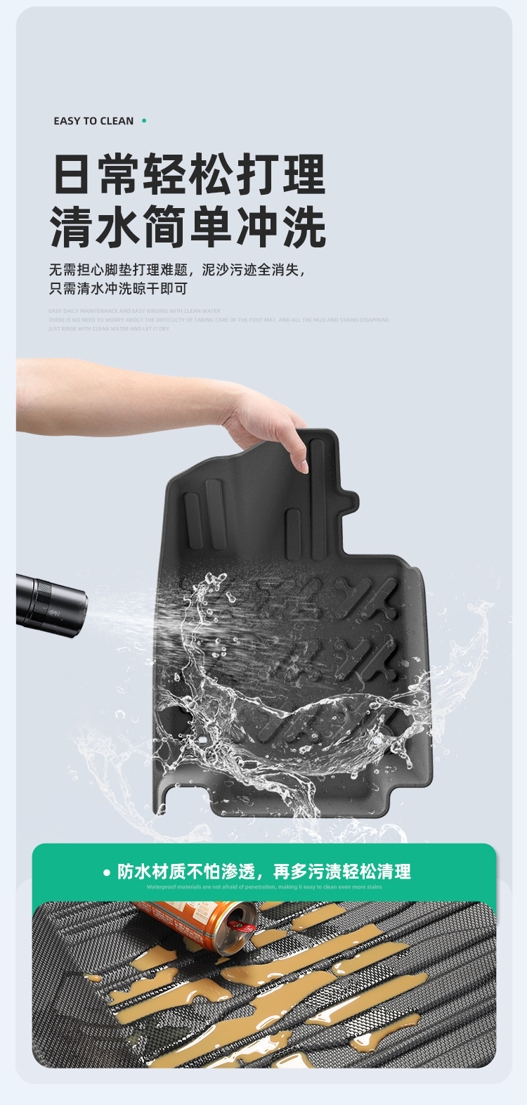 Suitable for 23-26 Zhiji Ls6 Car Floor Mats, Special Floor Mats, Tpe Floor Mats, Tail Box Mats, Seat Back Mats