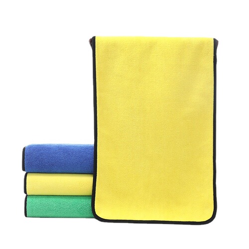 Pet towels for cat bathing, absorbent thickened bath towels, quick-drying large coral velvet towels, special for cats and dogs