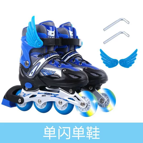 Blue single flash shoes (shoes only)