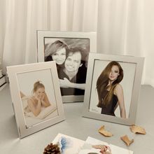 铝合金手工包边多种形状尺寸简约欧式相框摆台婚纱影楼相框摆台