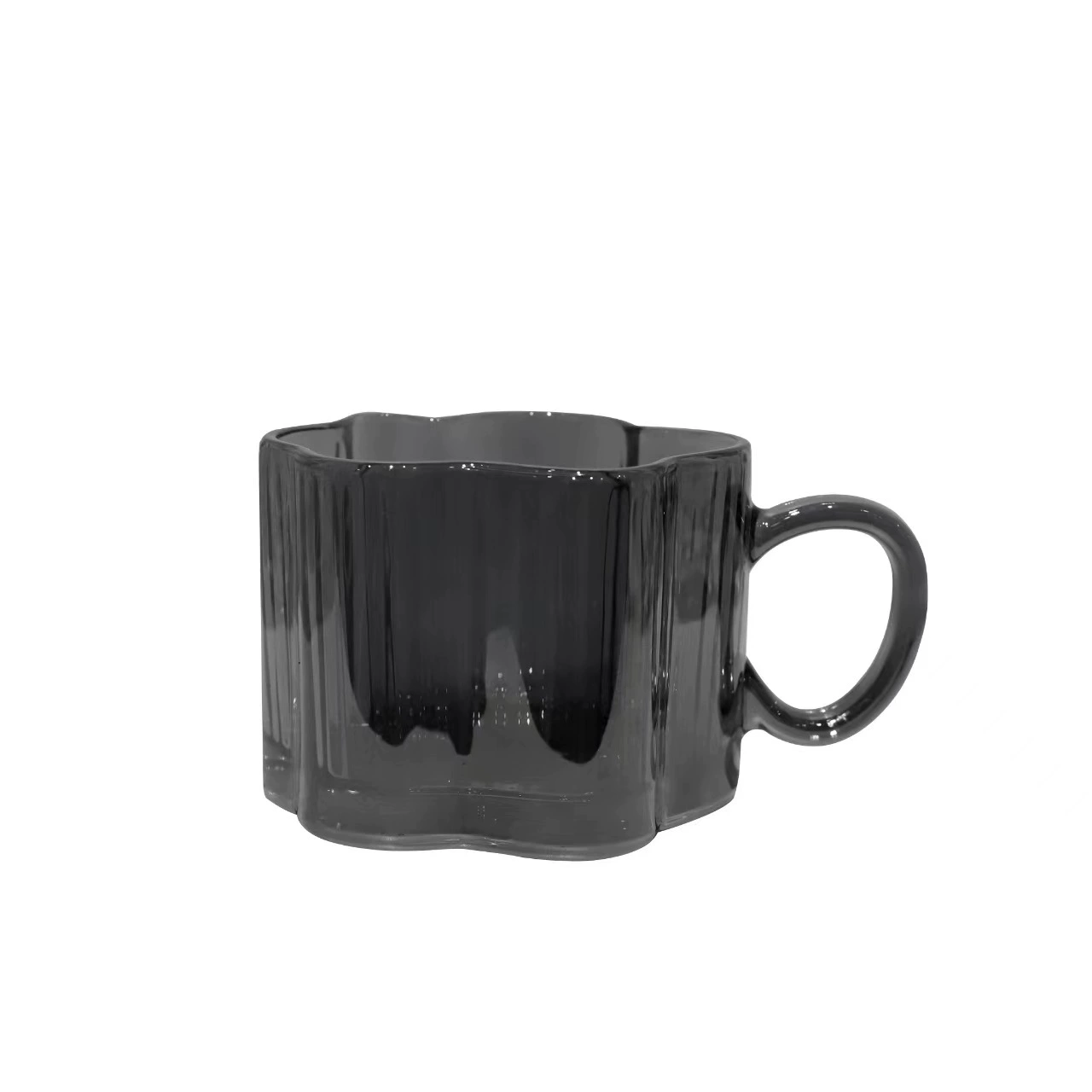 Glass cloud mug (Bengfuko), 280 ml, cartoon printed souvenir cup