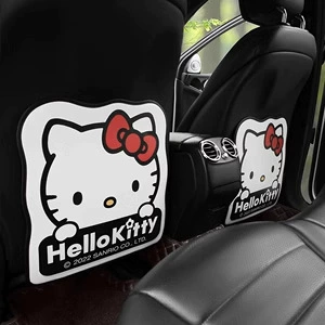 Chair back anti-kick pad, rear seat back anti-dirty protective - kt-pearl-white-2-pieces