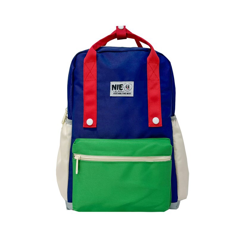 Mochila de moda coreana para niños y niñas, mochila de jardín de infantes, mochila de niños con colgantes de gran capacidad