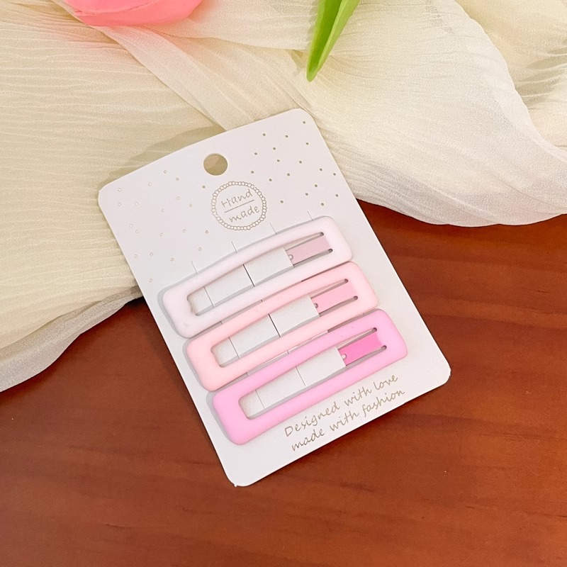 Dulces pinzas de cabello de estrellas rosadas, pinzas de cabello para mujeres, pinzas de cabello rotas, pinzas de cabello para la frente, pinzas de cabello lindas