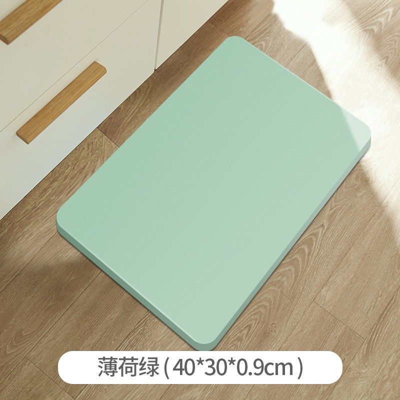 녹색 [40*30cm] 규조토 경질 바닥 매트 --- 장인 정신으로 엄선