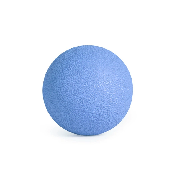 Blue round yoga ball