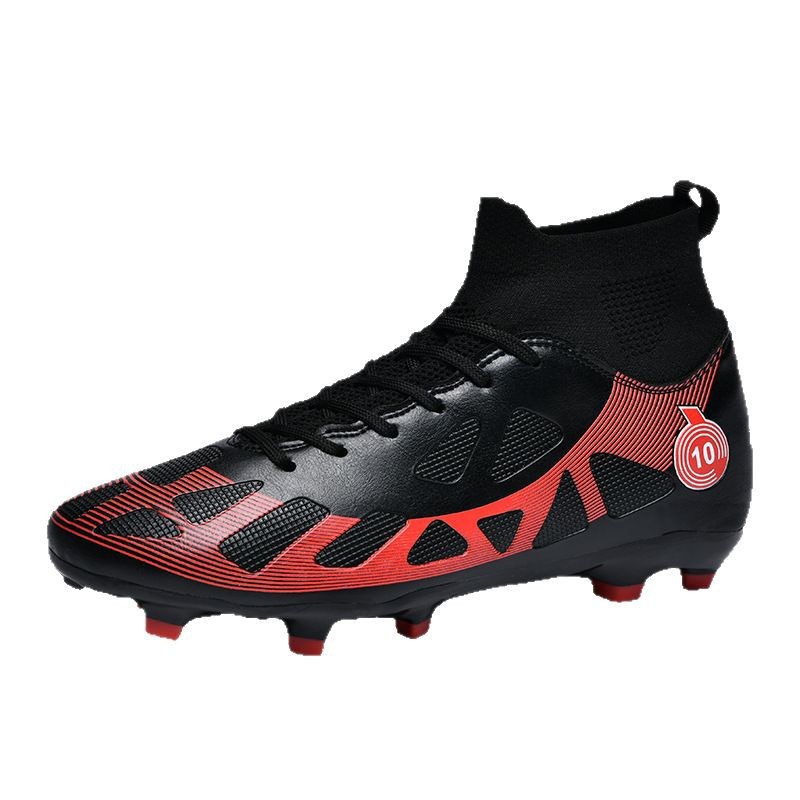 Nuevos zapatos de fútbol transfronterizos de entrenamiento profesional zapatos de fútbol de clavos largos comercio exterior zapatos de fútbol de tamaño grande hombres en stock