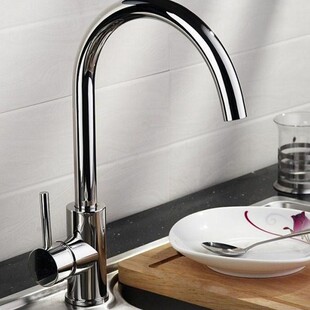 Jiu᷂Mu Stainless Steel Kitchen Hot and Cold Faucet All Copper Washbasin Water Single Cold Washbasin Laundry Pool