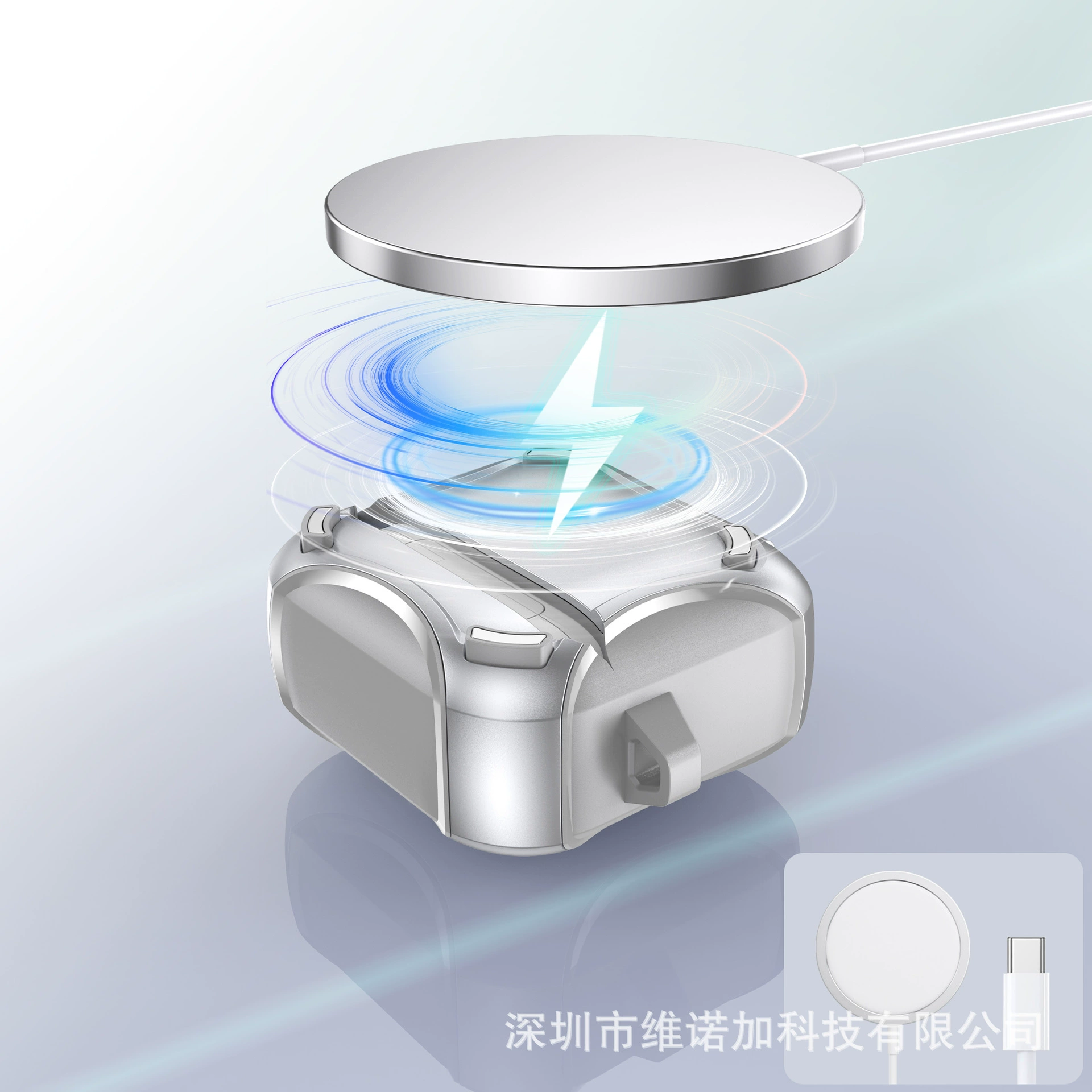 Защитный чехол (совместимый с Apple) Tubing Pro — компактная крышка для наушников с зажимом и держателем, несколько моделей