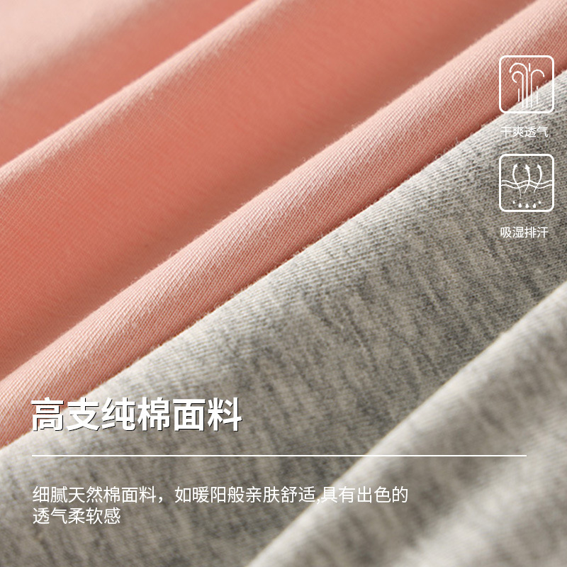 Pantalones interiores de algodón masculino 100% algodón antibacteriano de alta calidad pantalones cortos deportivos de ángulo plano de cuatro ángulos de algodón masculino