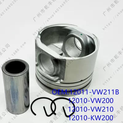 Piston, piston ring, piston pin ZD30DD AOG PISTON
