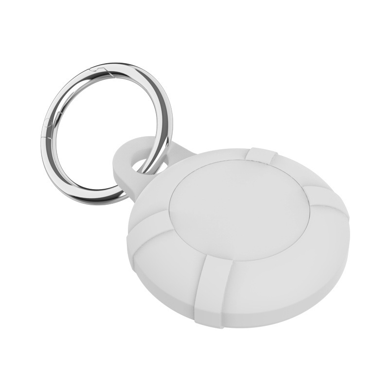 Aplicable a Apple Airtag funda protectora localizador rastreador anti-perdida llavero impermeable todo incluido funda protectora