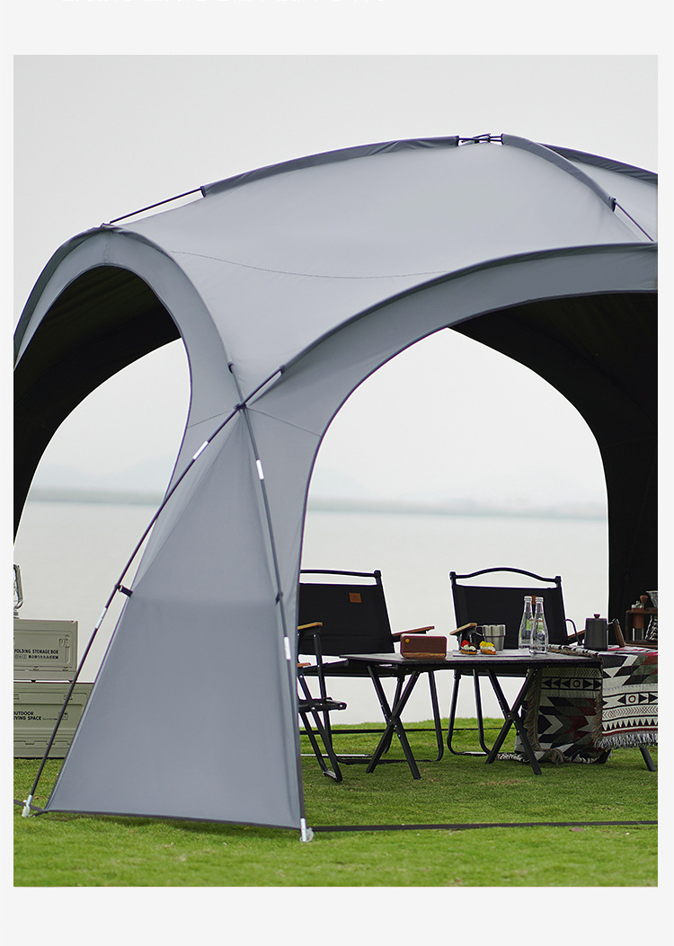 Dome Canopy Tent Multi-person Awning Sunscreen Outdoor Outdoor Camping Camping Weatherproof Folding Equipment