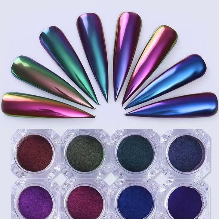 厂家批发珠光粉变色龙珠光化妆品指甲油油墨汽车手机改色眼影汽车