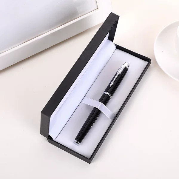 Business signature pen suit multi-color metal signature pen gift box suit laser logo advertising gift pen in stock
