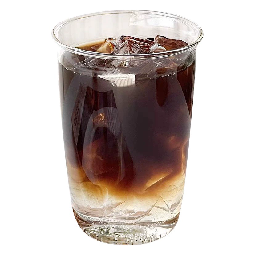 Ледяной американский латте кофейные чашки ins ветряные стеклянные чашки термостойкие минималистские чашки для воды чашки для молока чашки для напитков