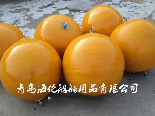 护舷靠球 护套法兰式橡胶充气护舷 实心聚氨酯护舷