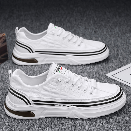 Summer Youth Casual Slip-on Loafers for Students Canvas Korean Style White Sneakers