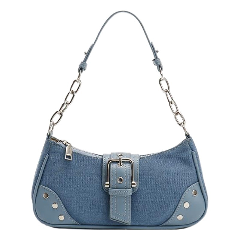 Original nuevo bolso nicho textura baguette bolsa retro axila bolsa todo partido ins bolso de hombro bolso de las mujeres al por mayor