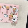 White small bell, kitten