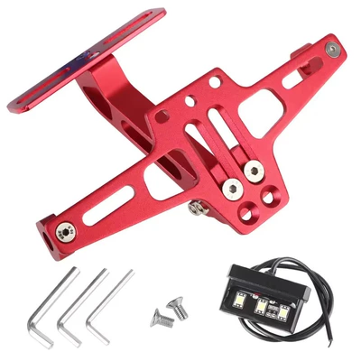 Plate Holder, Rear License Plate Bracket: Nömrə qabı - redlight
