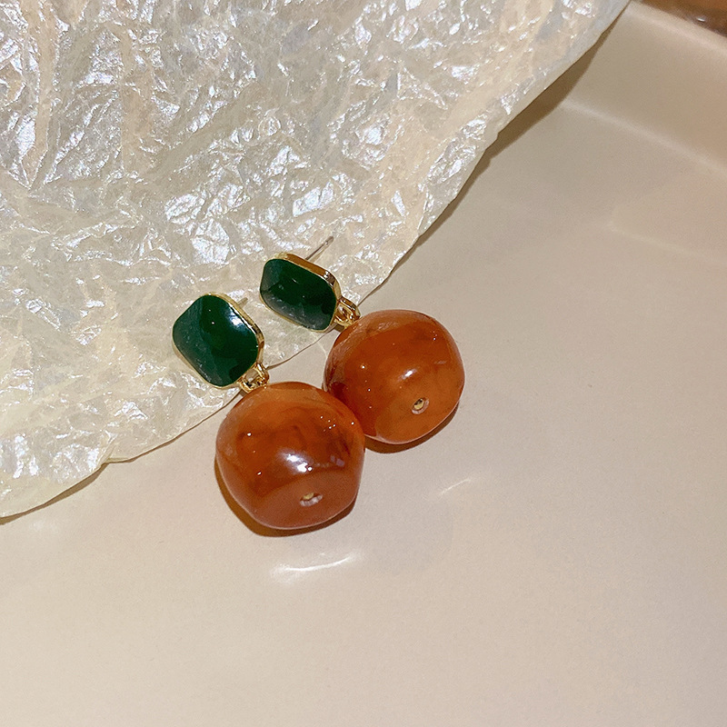 Pendientes franceses retro con lazo, aguja de plata 925, diseño elegante y dulce, estilo lujo ligero