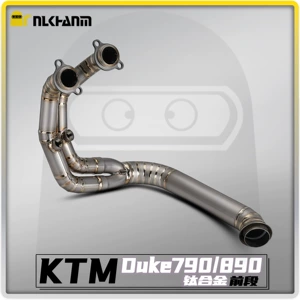KTM Duke 790/890 motosiklet titan ərintisi qaz borusu