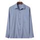 Middle-aged and Elderly Men's Long-sleeved Shirt Spring and Summer Thin Casual Loose Grandpa Shirt Old Man's Long-sleeved Top Dad's Dress