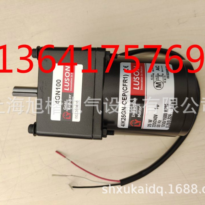 LUYANG/LUSON减速电机马达4GN100 4IK25GN-CEP(CFR1)环保专用电机