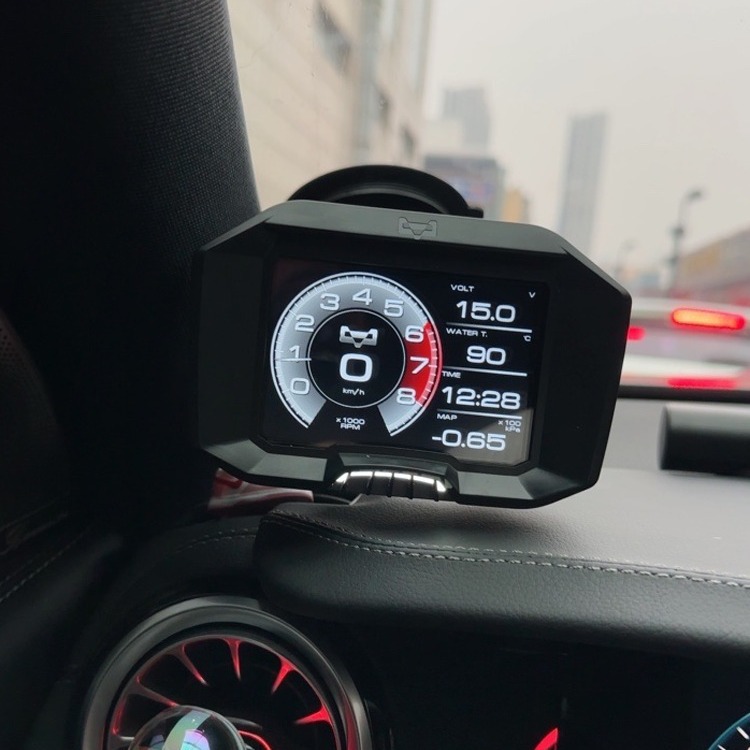 Mago mago LCD F9 medidor modificación OBD velocidad turbina temperatura del agua nuevo medidor F936