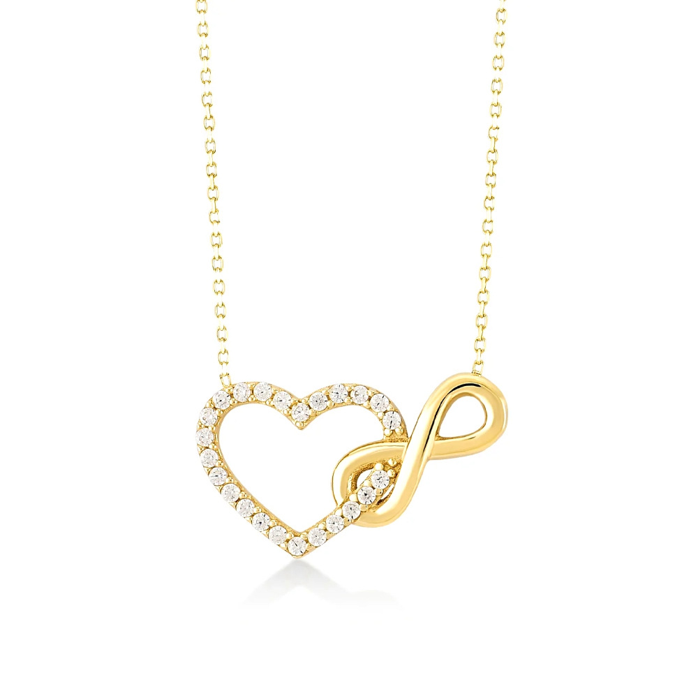 cable chain Chain Type 1 Piece Quantity Shopping Occasion 925 Sterling Silver Material 925 Sterling Silver Zircon Cable Chain Inlay Heart Shape Pendant Necklace