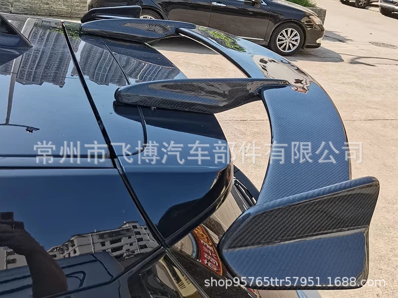 Suitable for hatchback rear spoilers, SUV top spoilers, modified car universal rear spoilers, fixed wind wings, no-drill sport large rear spoilers
