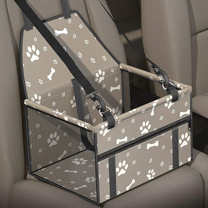 Cross -border dog car car, waterproof and anti -dirt -proof petty travel box can fold the pet car pad
