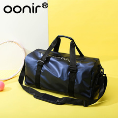 Custom fitness bag, lightweight portable dry-wet separation yoga training travel bag, shoe compartment, large capacity travel bag