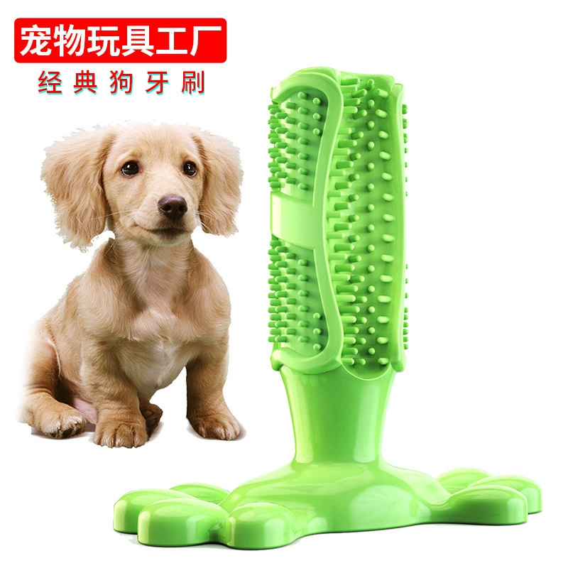 Товары для домашних животных, оптовая продажа с фабрики, новая популярная компания Amazon, устойчивая к укусам звуковая молярная палочка, зубная щетка, игрушка для собак