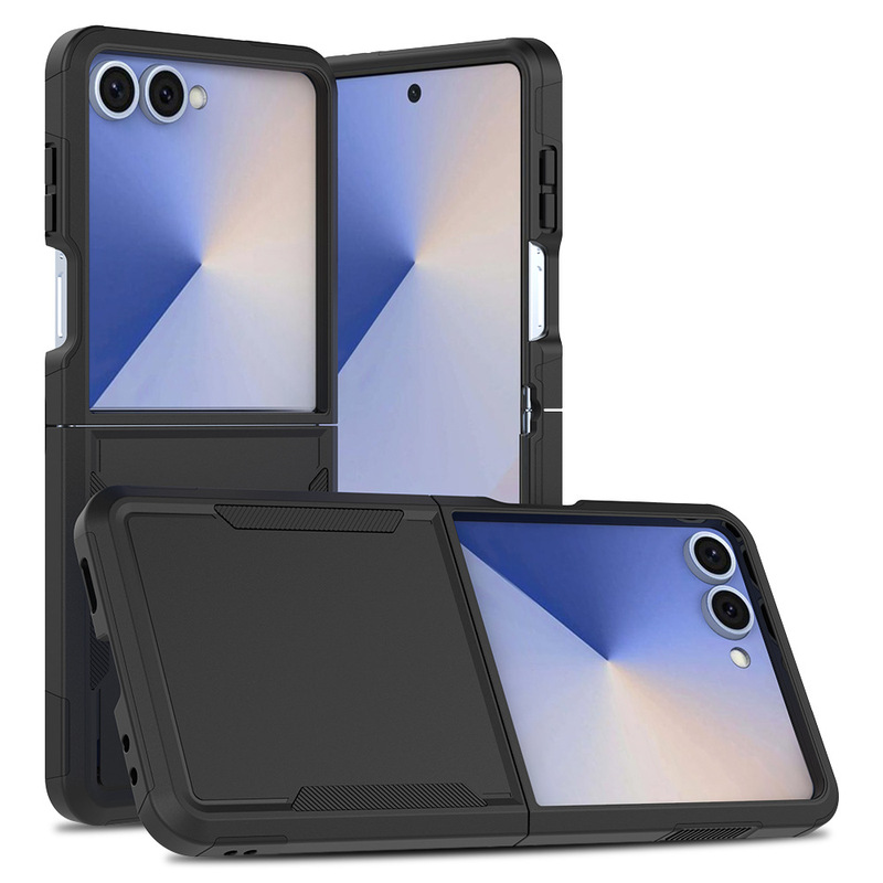 外国貿易の新しい Galaxy z flip7 携帯電話ケース四隅オールインクルーシブ落下防止サムスン上下折りたたみスクリーン保護カバー|undefined