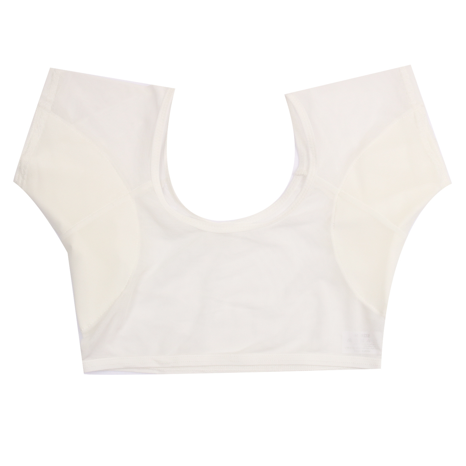 Leak Proof Sweat Absorber: Transparent Mesh Thin Material, Chest Hugging Design With Underarm Cotton Sweat Pads, Quick Drying And Comfortable_voghion.com