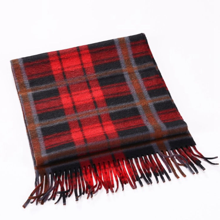 double-sided velvet warm multi-color british style tassel scarf autumn and winter spring plaid scarf gift wholesale factory direct sales