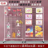 Grid rack goods shelves grid move goods shelves Barbed wire works Art exhibition Studio Exhibition Jewelry Shelf Hooks