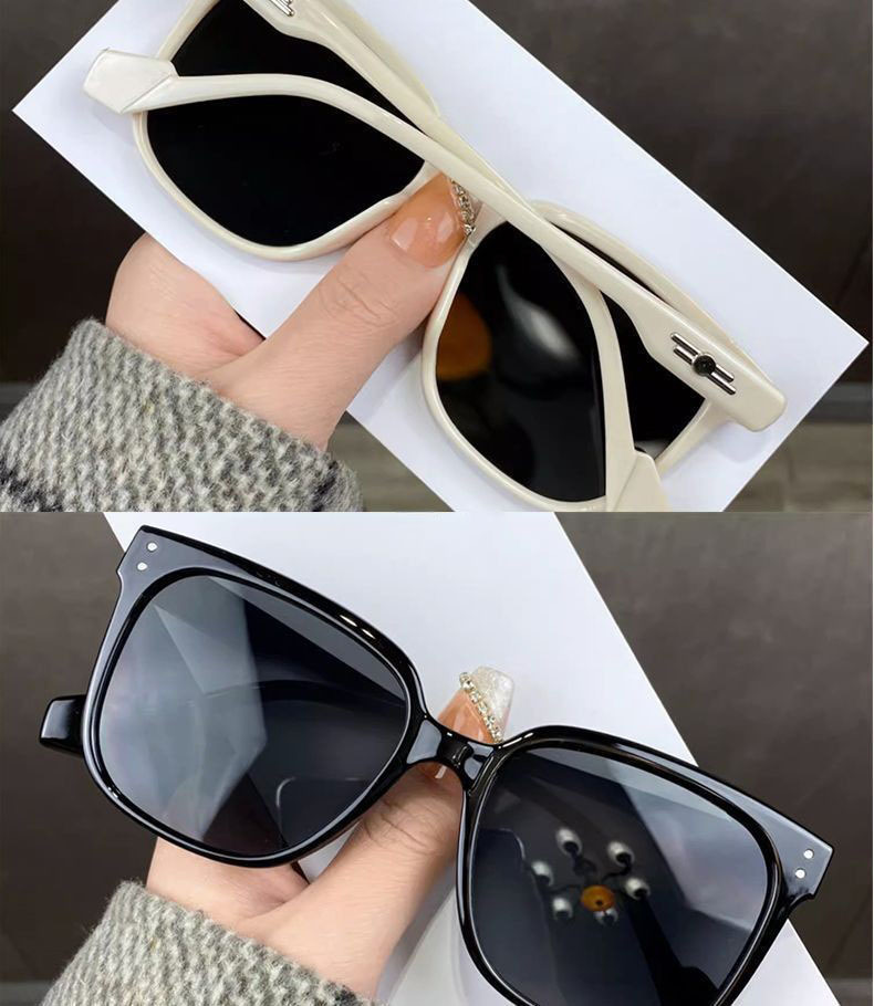 Wide And Frame For Large Faces, Make The Face Look Smaller, UV Protection, High-quality Glasses_voghion.com