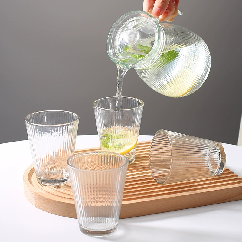 Set, teapot, capacious high quality glass tea, simple and elegant design