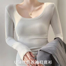 圆领毛衣女2025秋冬修身气质低领长袖短款紧身内搭打底针织衫上衣