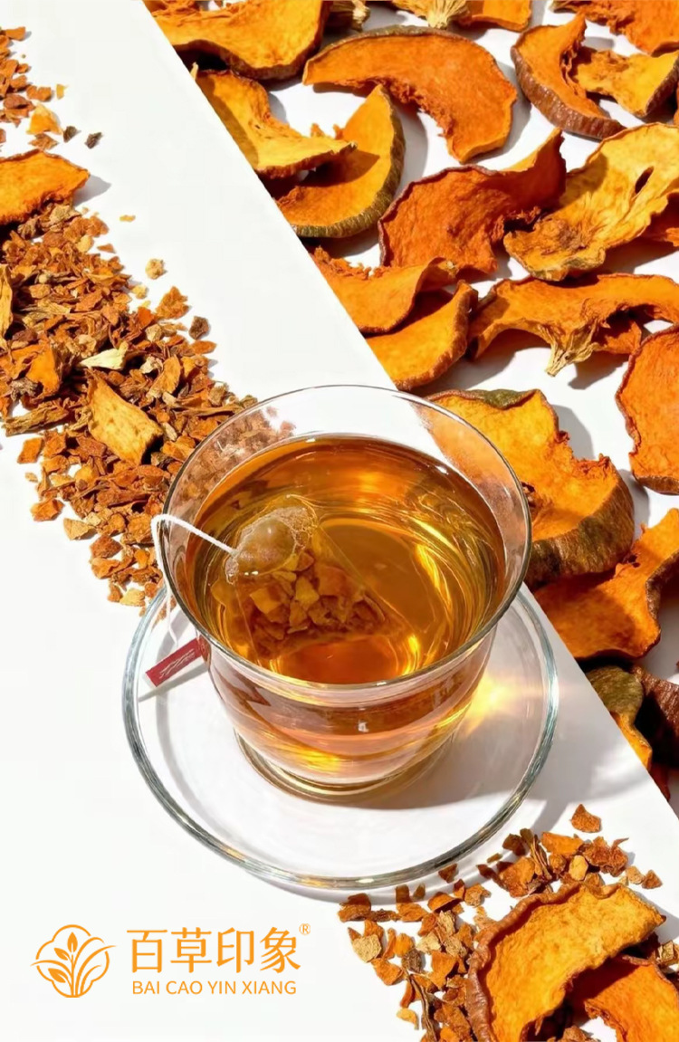 Pumpkin Tea Nan Gua Cha Herbal Tea Bags 30g Sugar Free Hot Brew Wellness Tea specifications
