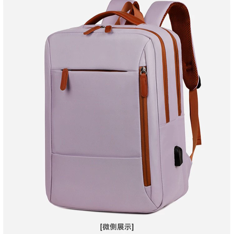 Capacious durable backpack for traveling, water repellent laptop, for import, business version