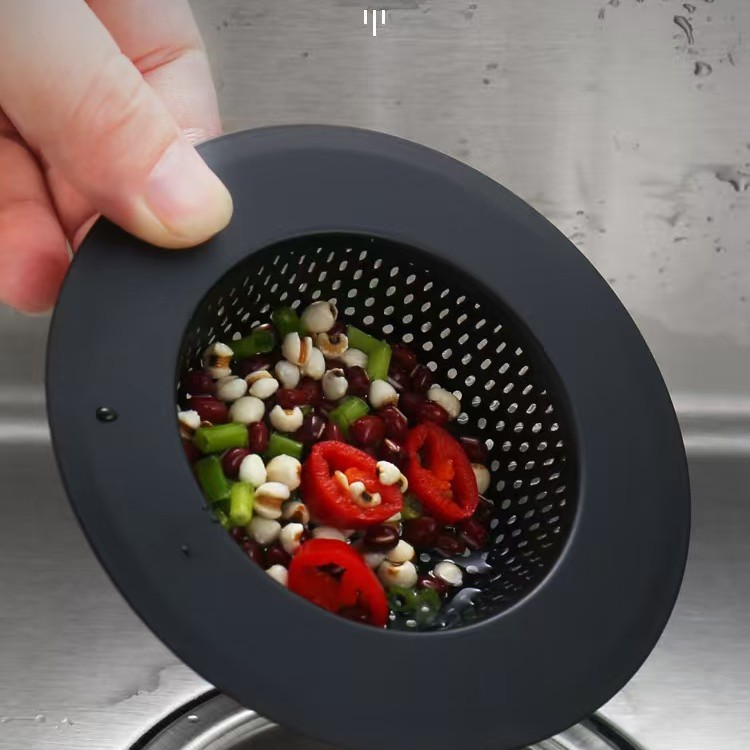 Filtro para Fregadero de Cocina de Acero Inoxidable Negro