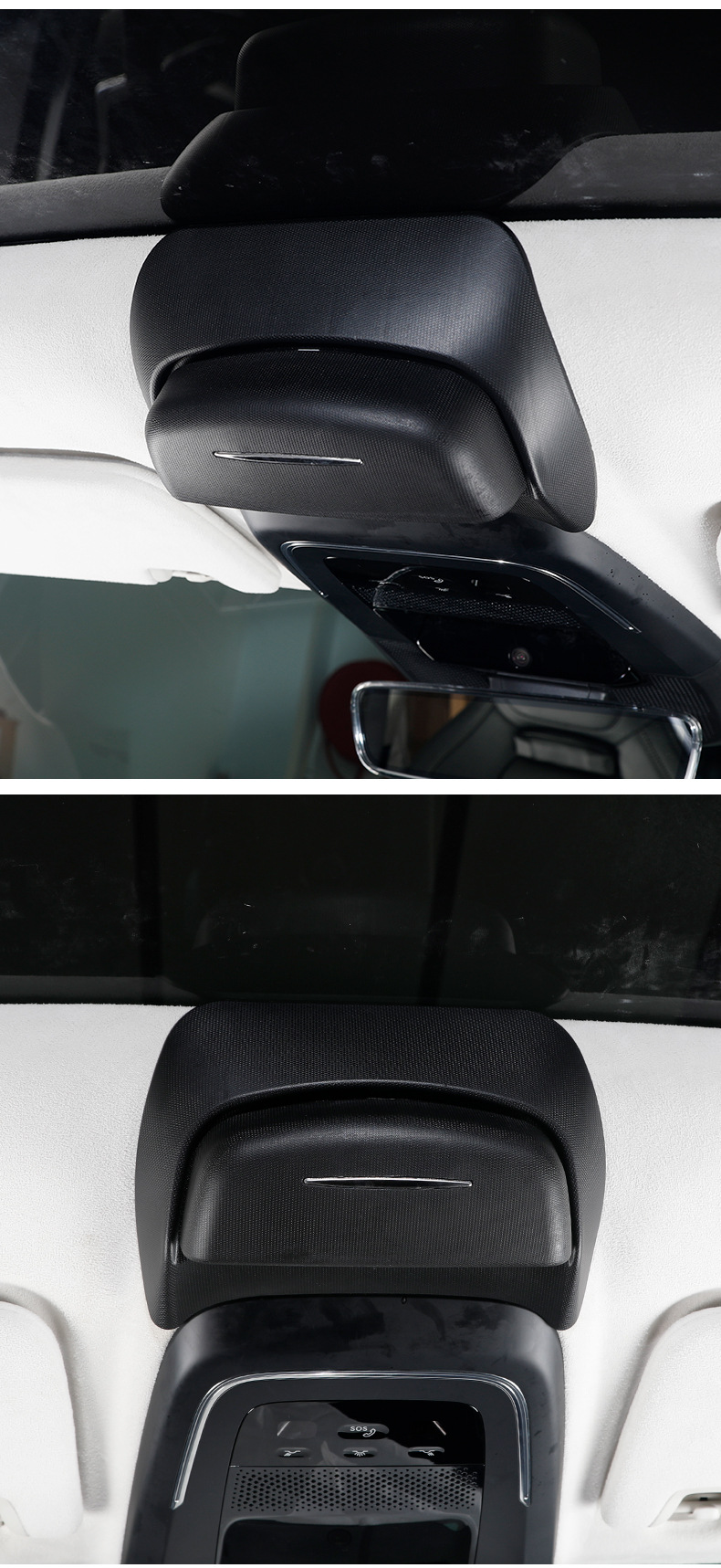 Specially Used for Jixiao 001 Interior Modification Car Reading Lamp Glasses Case Glasses Clip Supplies Accessories Storage
