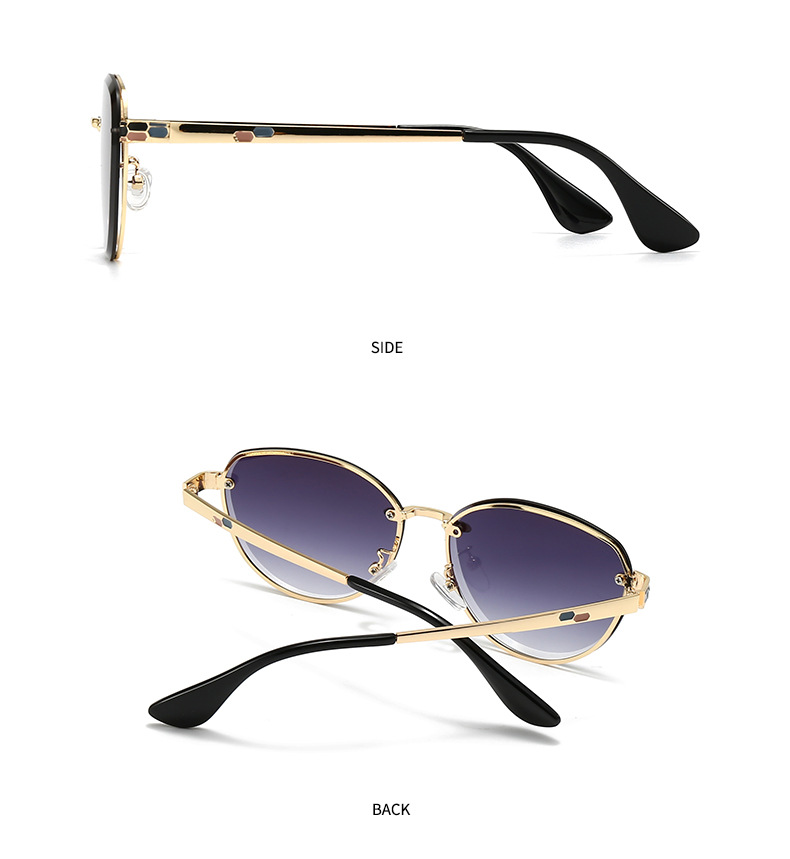 European and American Modern Retro Narrow Sunglasses High-End Women's Ins Style Sunglasses Versatile Trendyy Sunglasses 2506_voghion.com