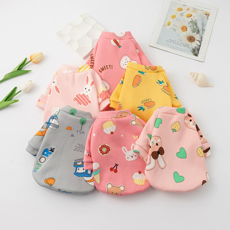 Источник Фабрика Одежда для домашних животных Толстовка для собак Одежда для щенков Осень и зима Толстовка для домашних животных