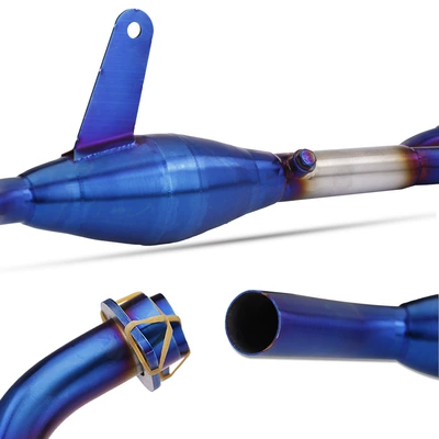rear section for 15-22 years, Exhaust pipe