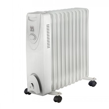 油汀溫控調節三檔功率五油道取暖器帶腳輪便攜電熱片導熱油電暖器